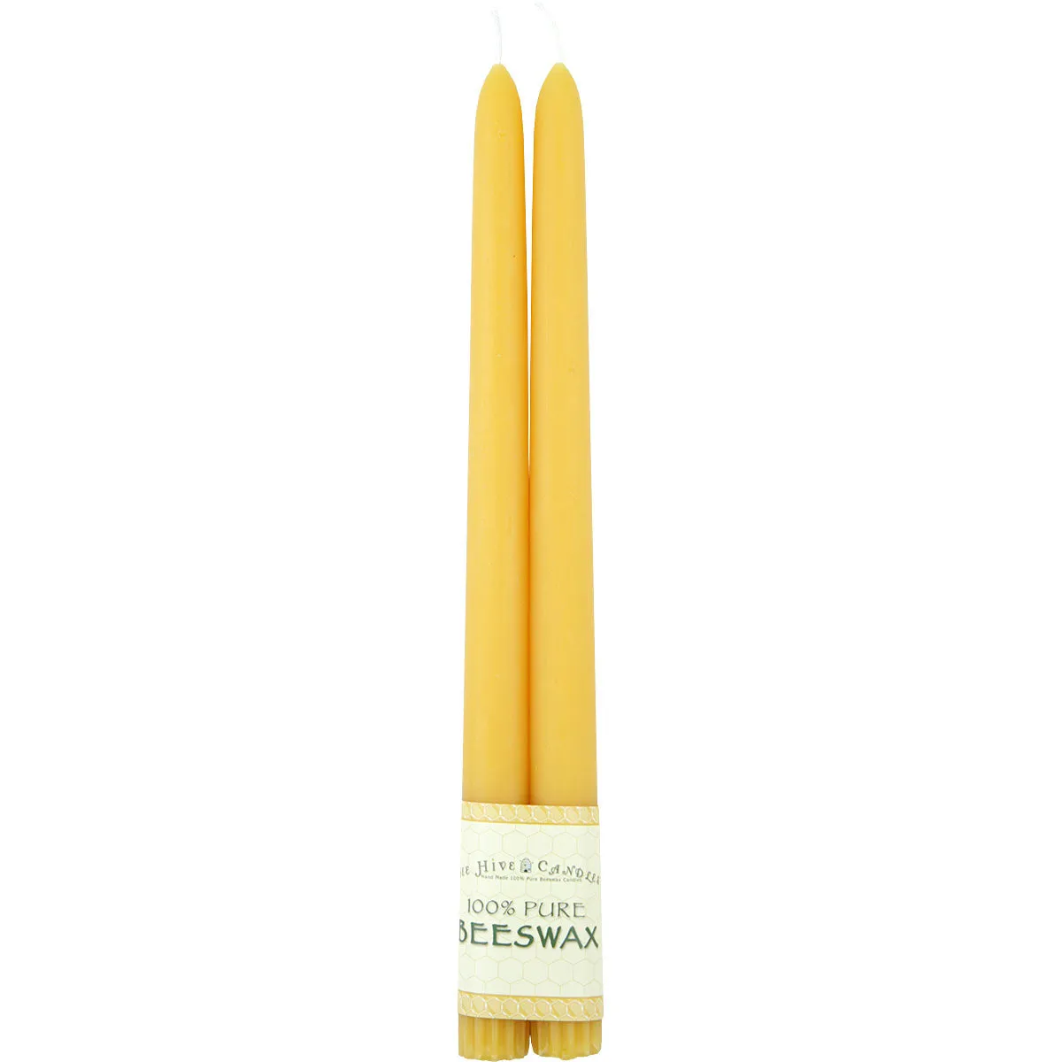 100% Beeswax Taper