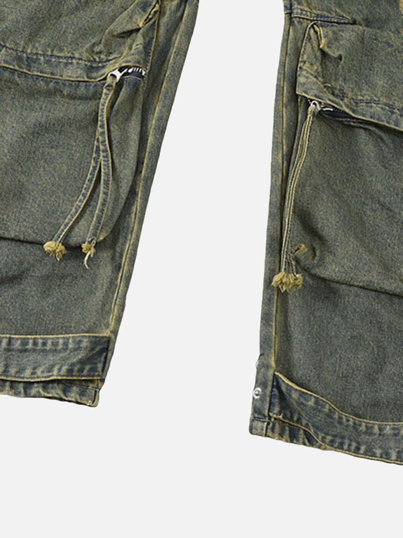 1984 Multi-Pocket Workwear Loose Jeans - 1789