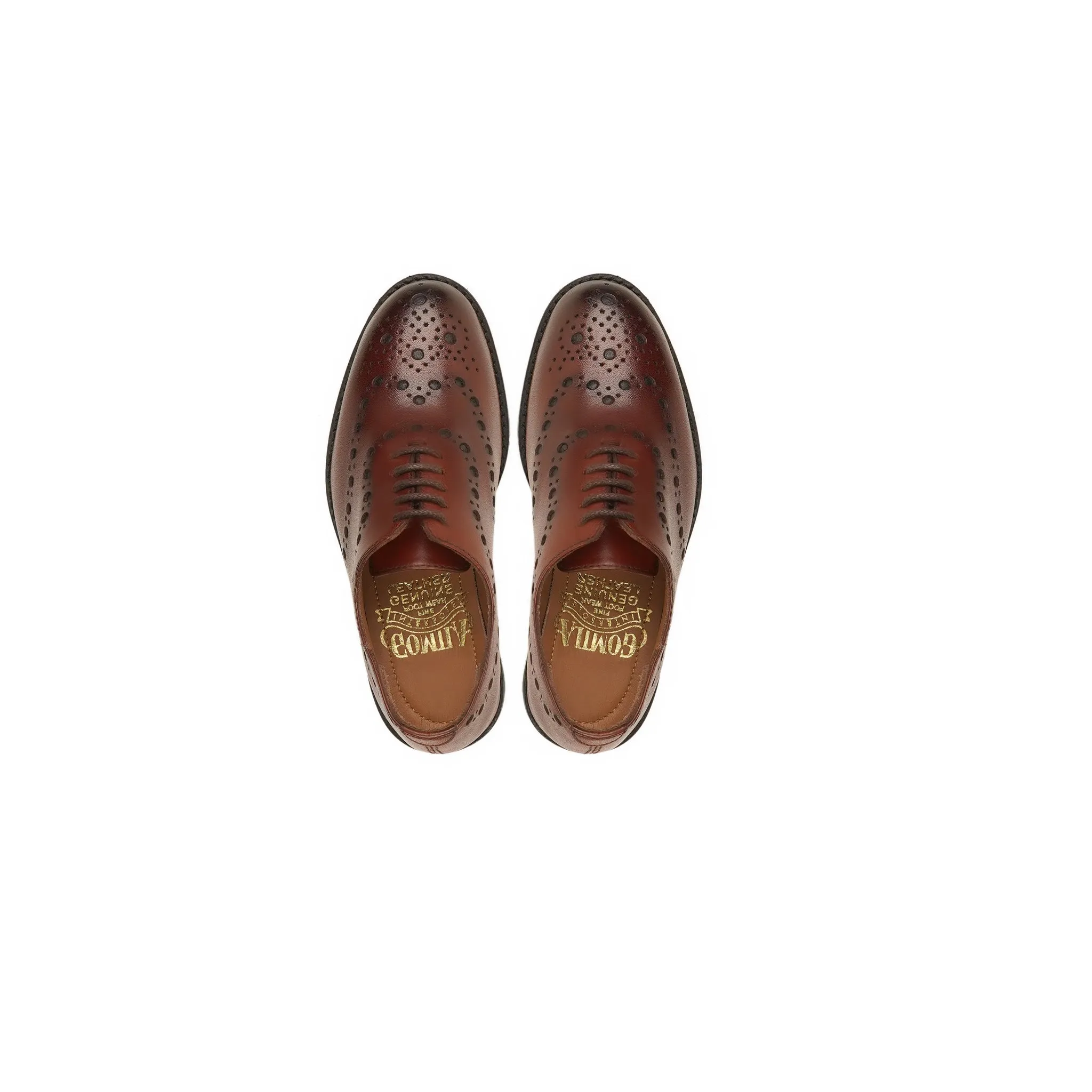 Ferdinand - Kid's Brown Calf Leather Wholecut Shoe (5-12 Years Old)