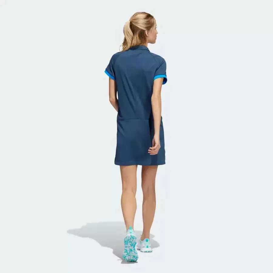 Adidas Ladies Colorblock Dress - Blue