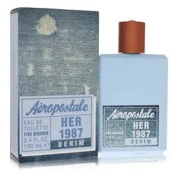 Aeropostale Her 1987 Denim Eau De Toilette Spray By Aeropostale