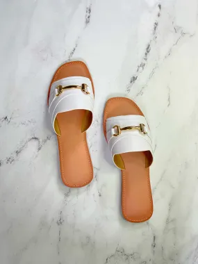 Alina Sandals-White