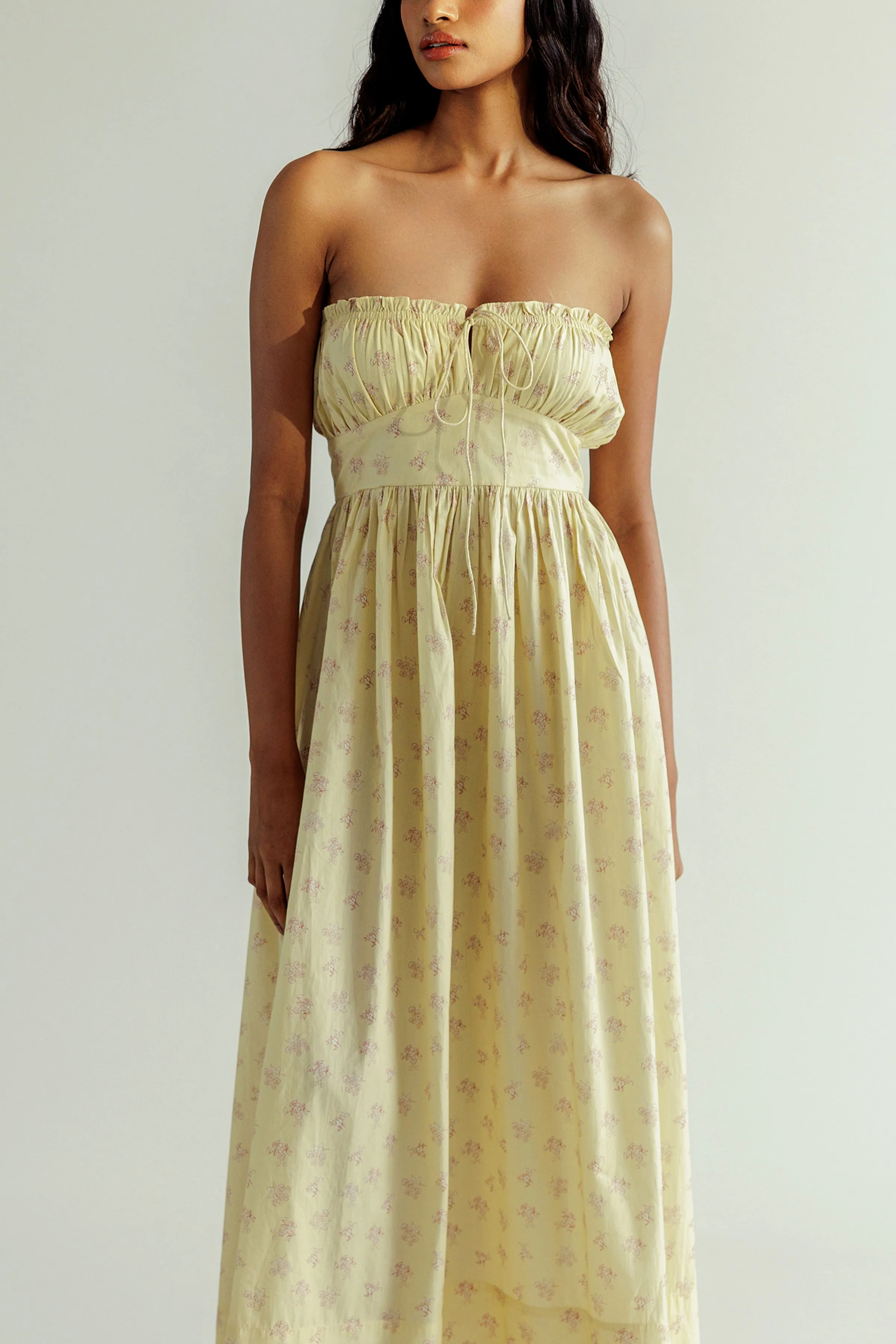 Brooklyn Dress - Butter Yellow