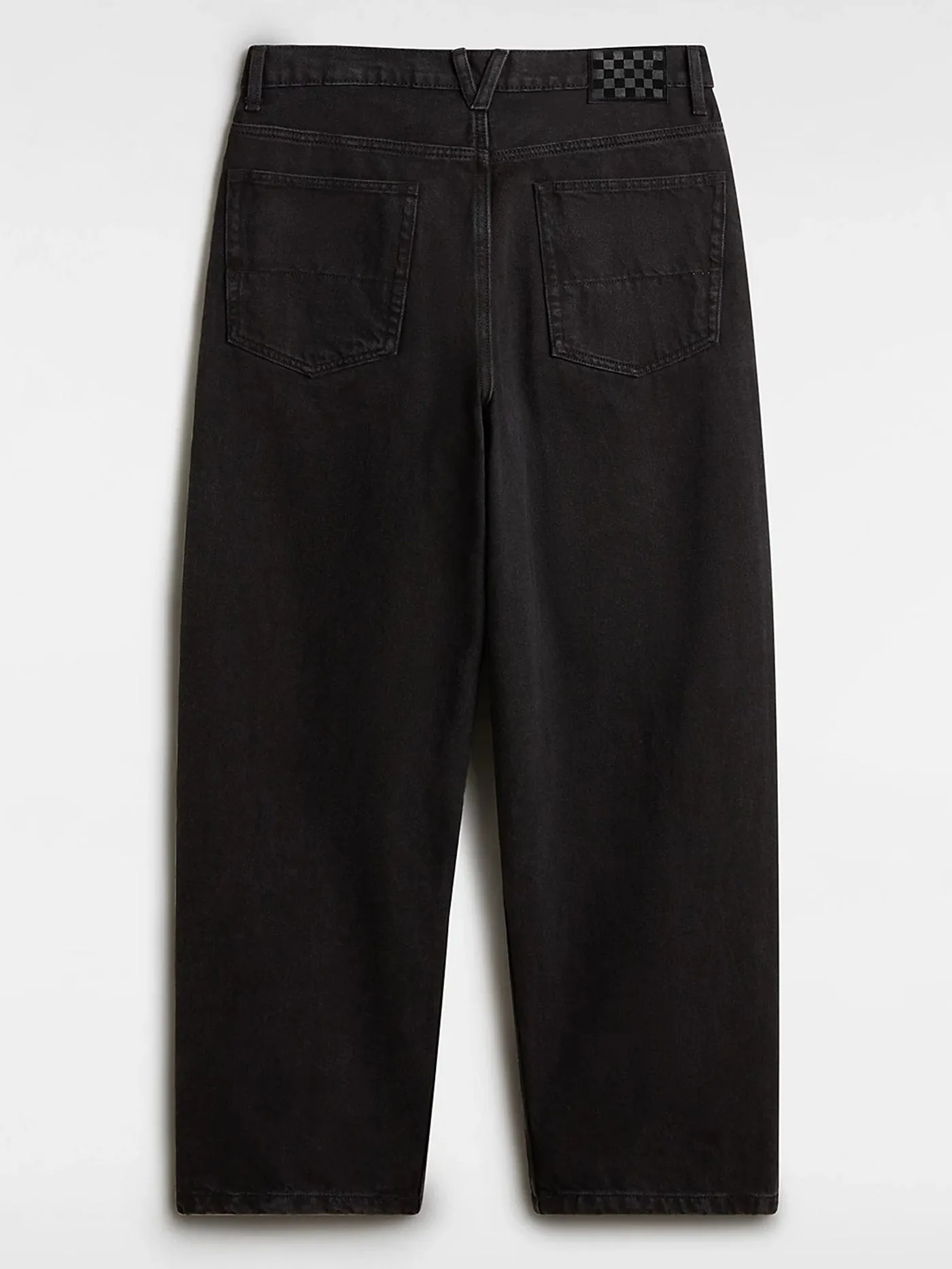 Check-5 Baggy Black Jeans