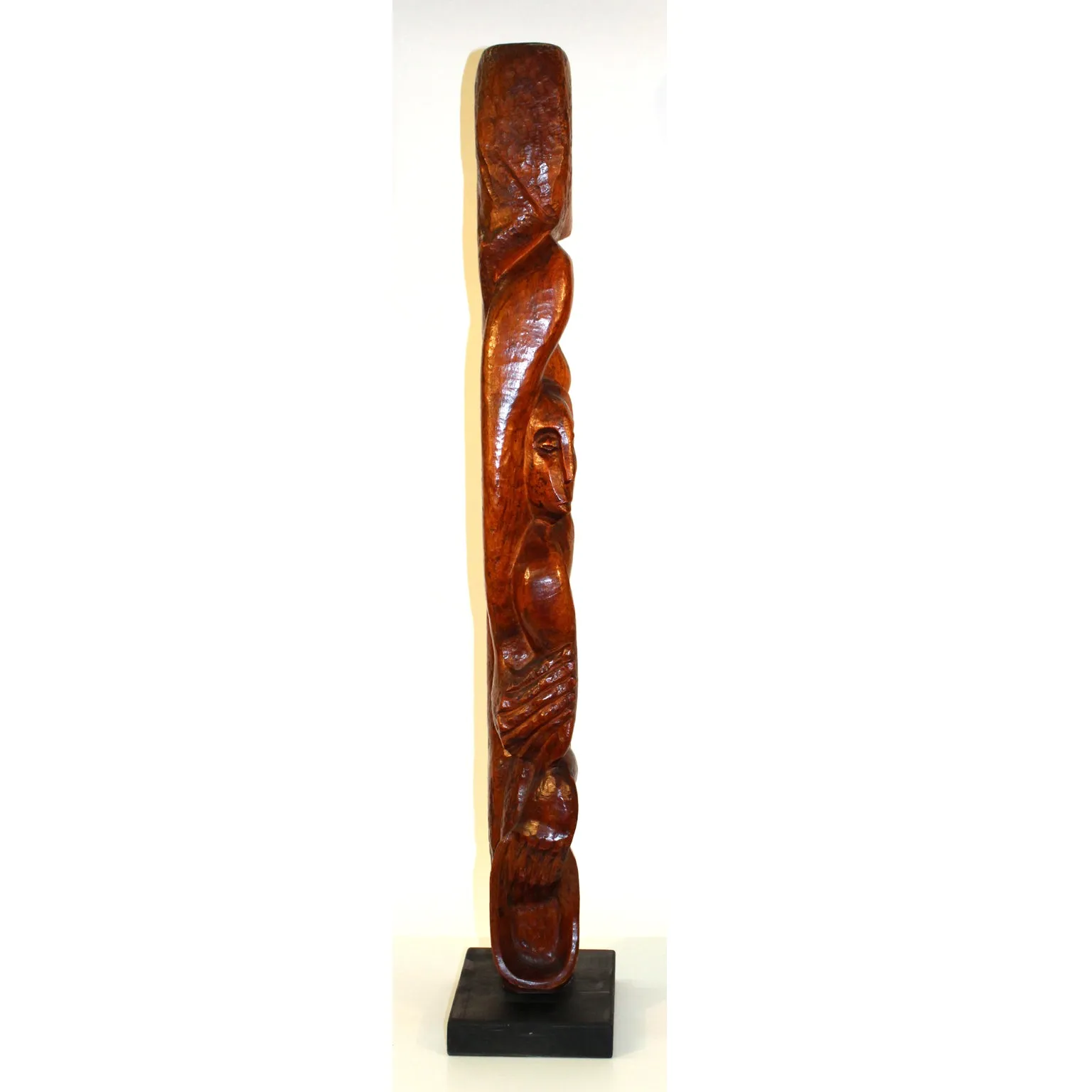 Clara Shainess 1940s Carved Wood Sculpture