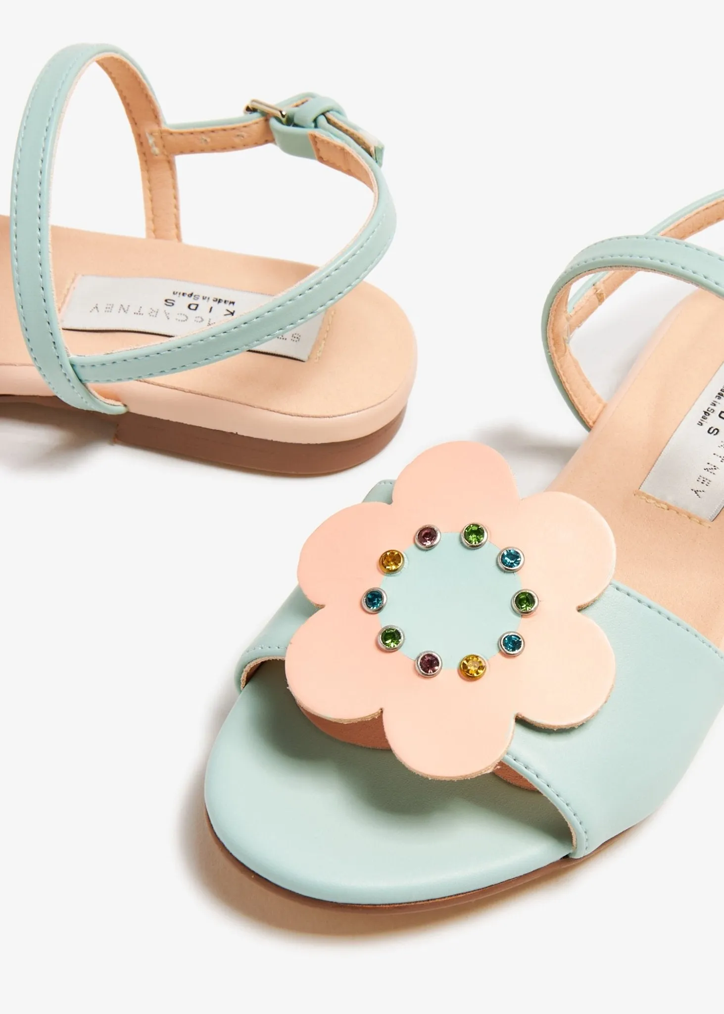 Daisy Flower Slingback Sandals