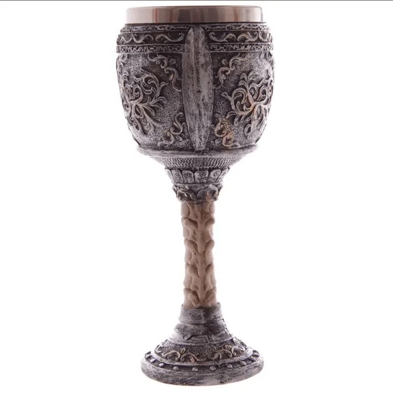 Decorative Skull Warrior Goblet