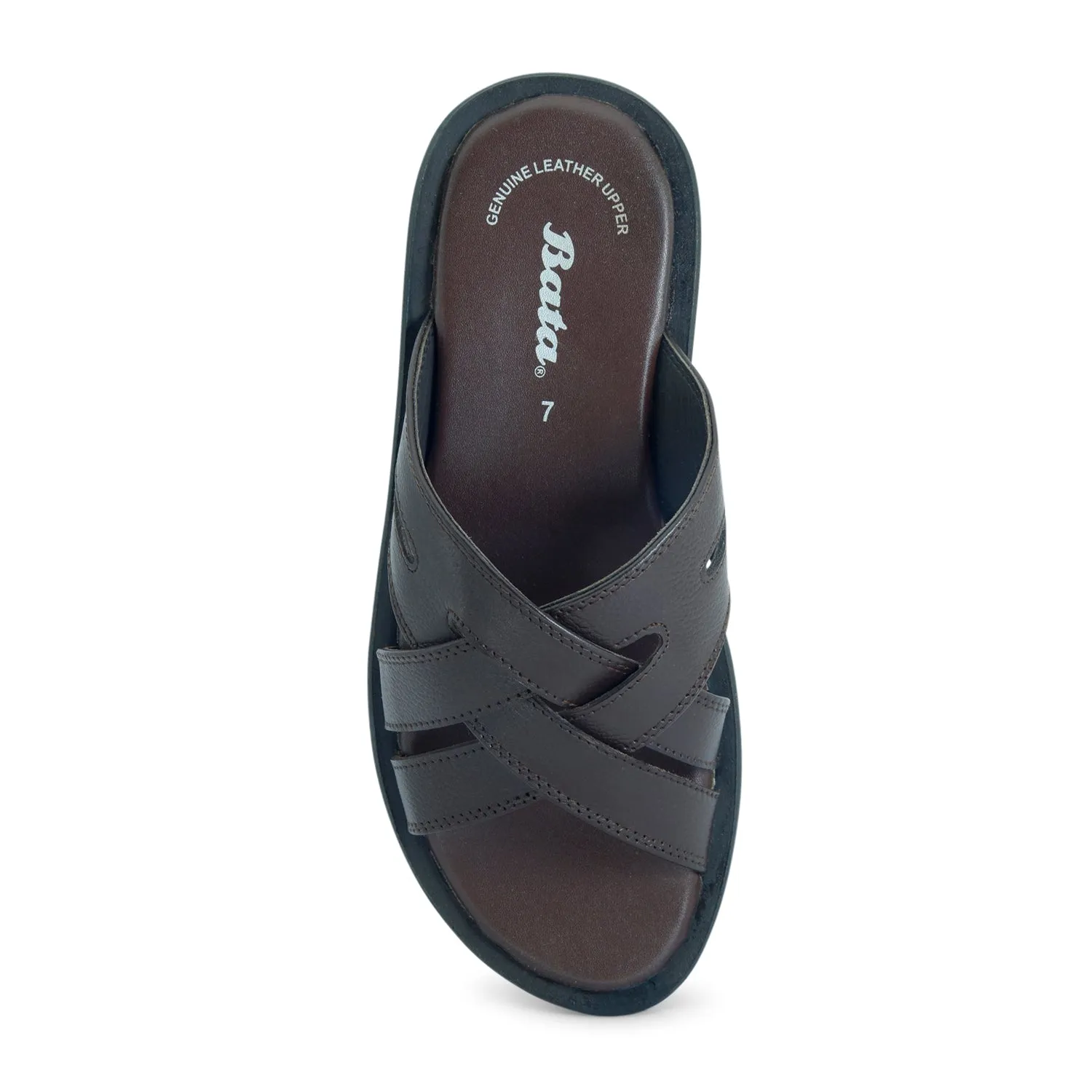 Elite Leather Sandal for Men by Bata