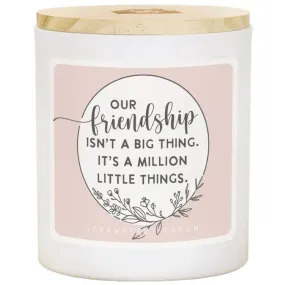 Friendship Big Thing Candle - Strawberry Cream