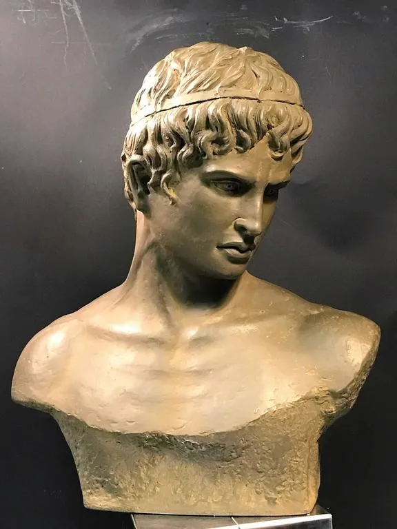 Italian Terracotta Bust of a Roman Youth