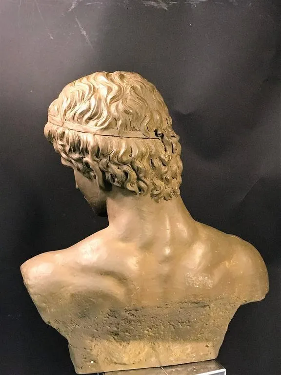 Italian Terracotta Bust of a Roman Youth