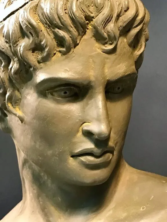 Italian Terracotta Bust of a Roman Youth