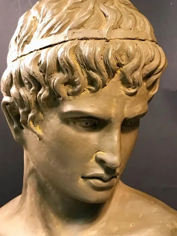 Italian Terracotta Bust of a Roman Youth