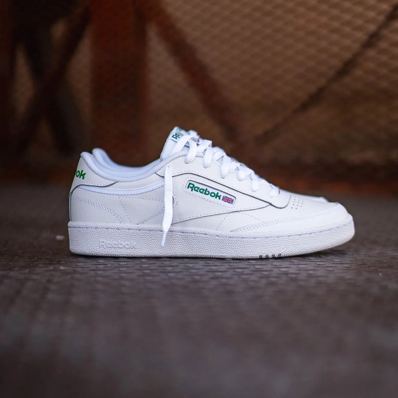 Mens Reebok Club C 85 (White/Green)