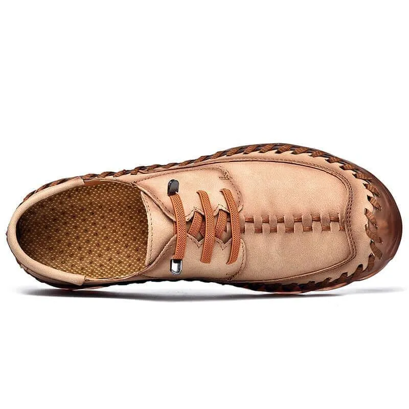 Mido - Fashion Leather Slip-On Shoes