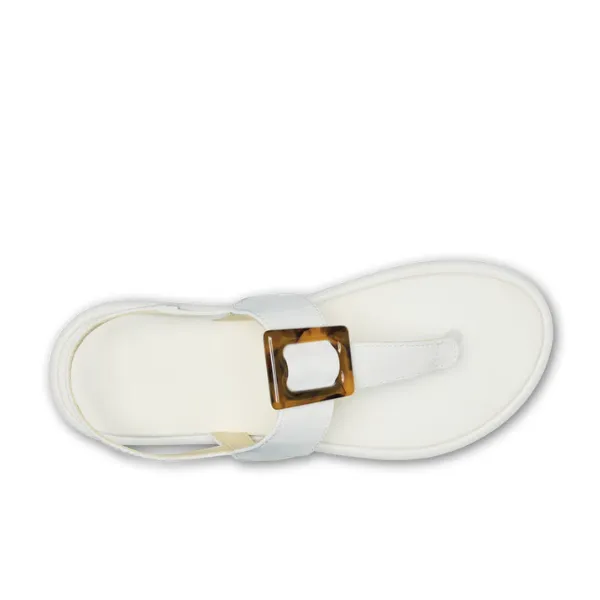 Olukai Women's La'i T-Bar White