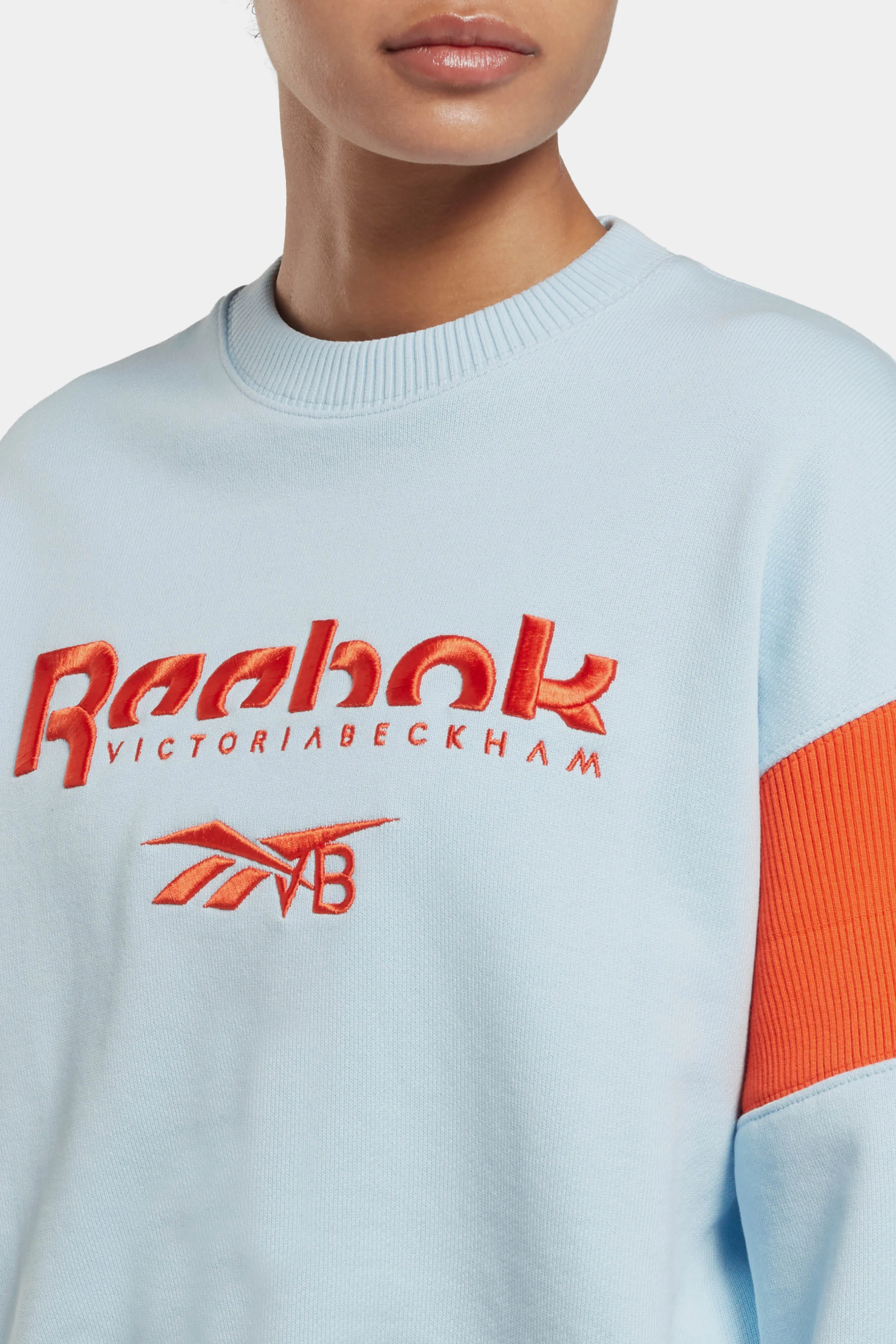 Reebok X VB Graphic Sweatshirt in Fresh Blue