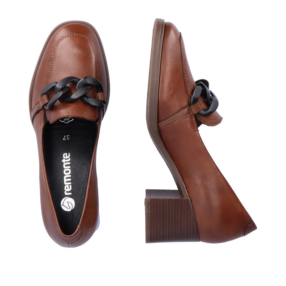 Remonte Trouser Shoes Brown Leather Work Shoes D0V00-22 sale