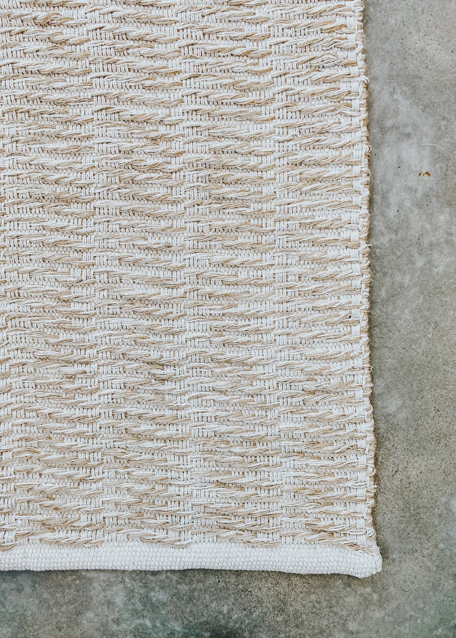 Sears Cotton Jute Rug