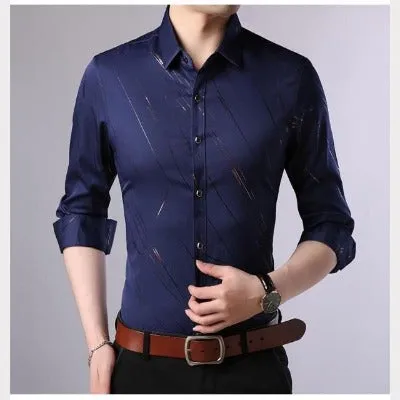 Casual  Men Shirt  Slim Fit