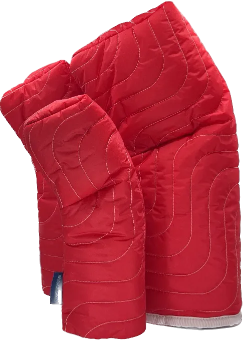 Topo Quilted Covers- RED- DR, FW, HY