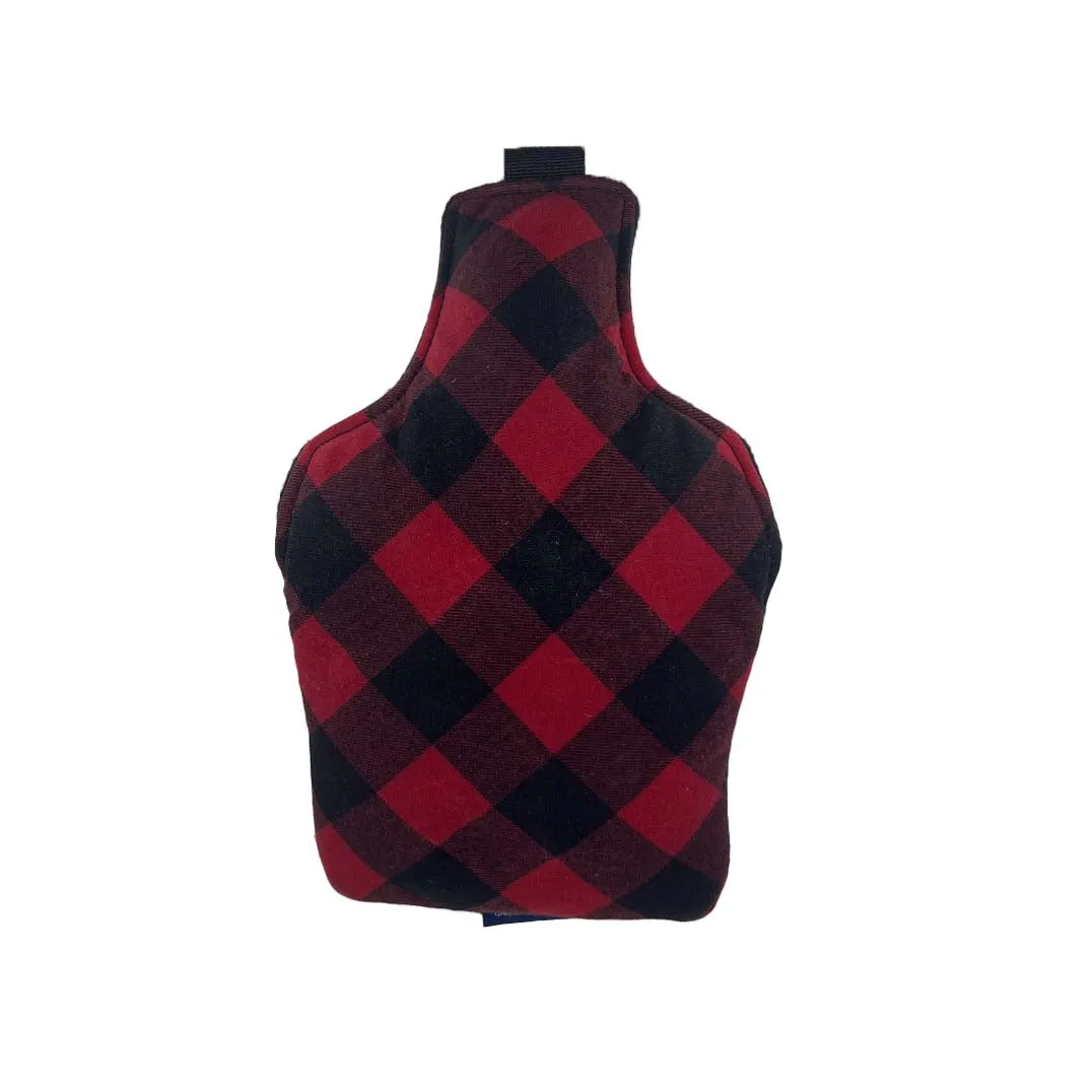 Waxed Canvas Mallet Cover- Buffalo Plaid