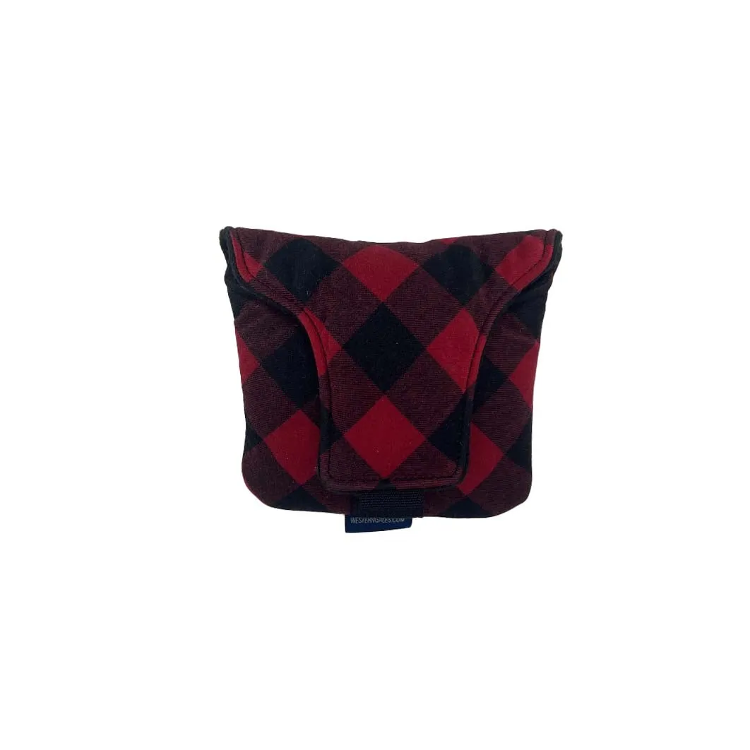 Waxed Canvas Mallet Cover- Buffalo Plaid